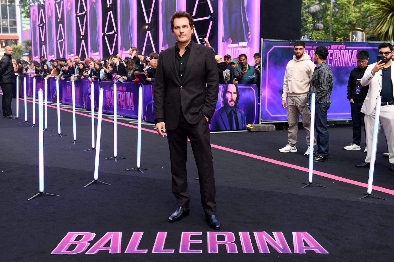 LONDON, ENGLAND - MAY 22: Len Wiseman attends the world premiere of "Ballerina" at Cineworld Leicester Square on May 22, 2025 in London, England. (Photo by Joe Maher/Getty Images for Lionsgate UK)