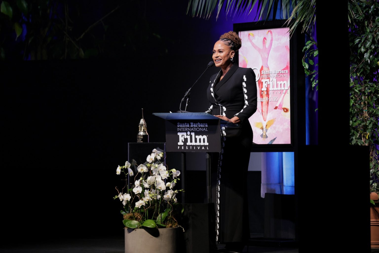 SANTA BARBARA, CALIFORNIA - FEBRUARY 05: <> on February 05, 2025 in Santa Barbara, California. (Photo by Rebecca Sapp/Getty Images for anta Barbara International Film Festival)