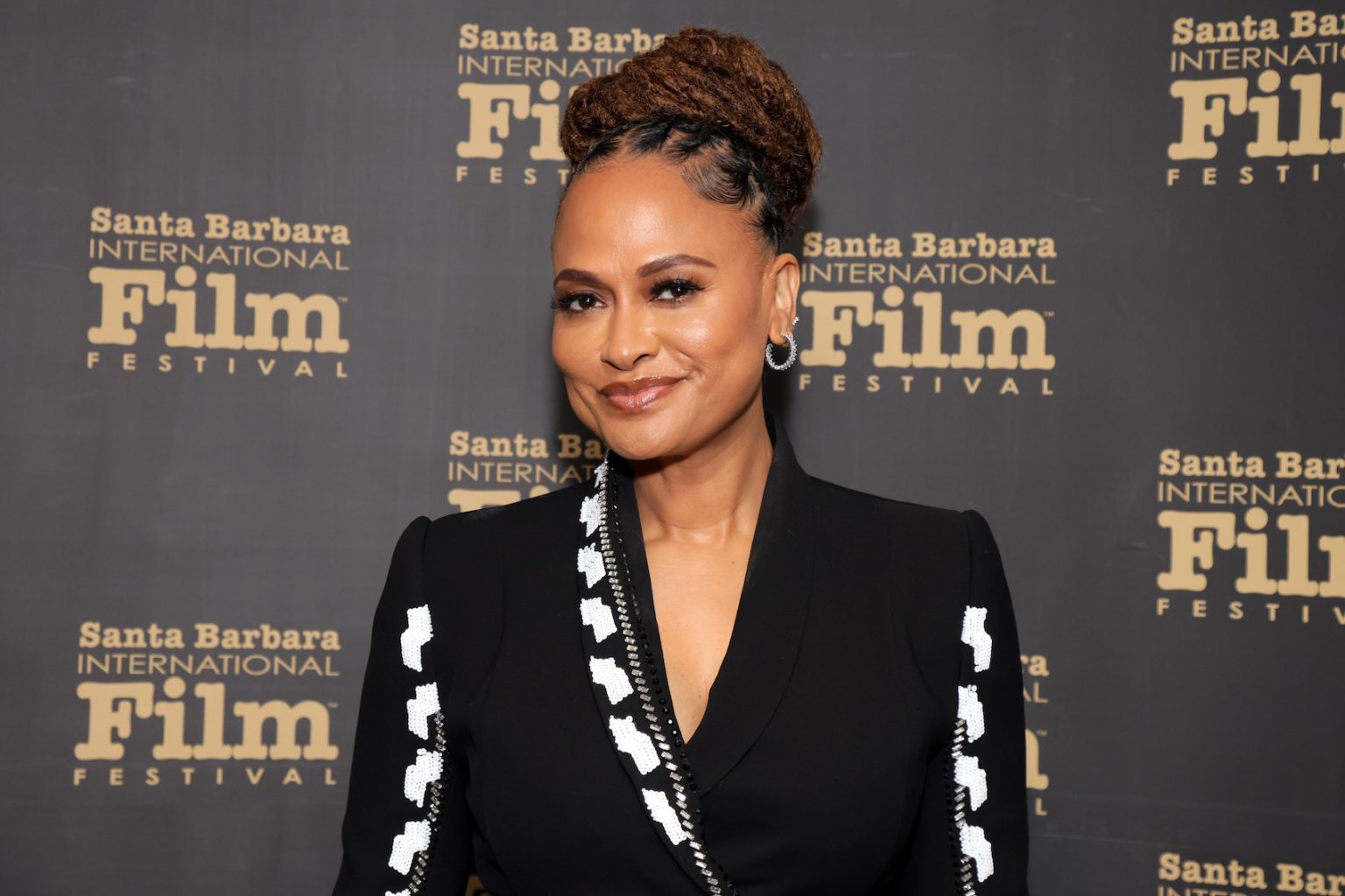 SANTA BARBARA, CALIFORNIA - FEBRUARY 05: Ava DuVernay attends the Maltin Modern Master Award ceremony during the 40th Santa Barbara International Film Festival at on February 05, 2025 in Santa Barbara, California. (Photo by Rebecca Sapp/Getty Images for Santa Barbara International Film Festival)