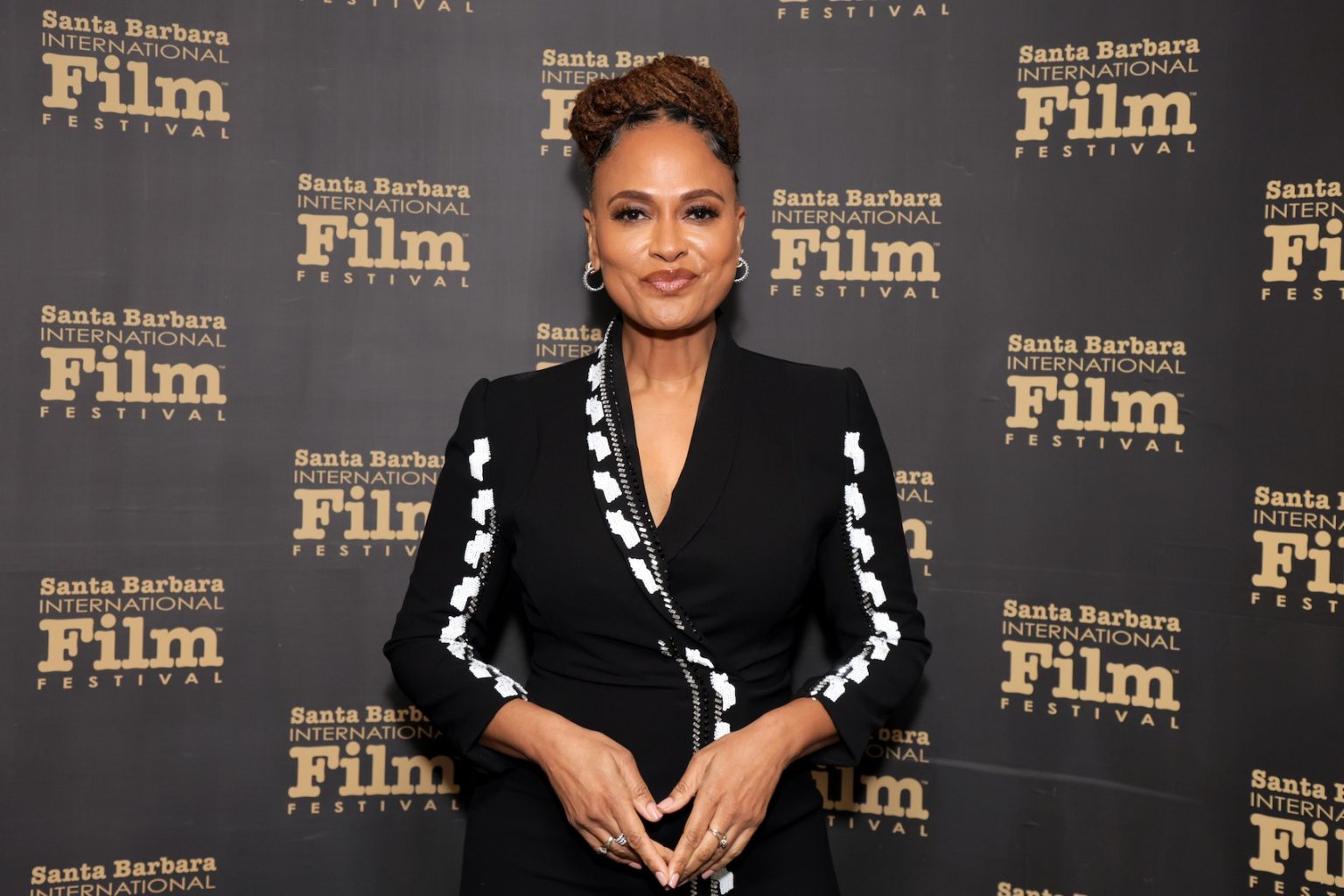 SANTA BARBARA, CALIFORNIA - FEBRUARY 05: Ava DuVernay attends the Maltin Modern Master Award ceremony during the 40th Santa Barbara International Film Festival at on February 05, 2025 in Santa Barbara, California. (Photo by Rebecca Sapp/Getty Images for Santa Barbara International Film Festival)