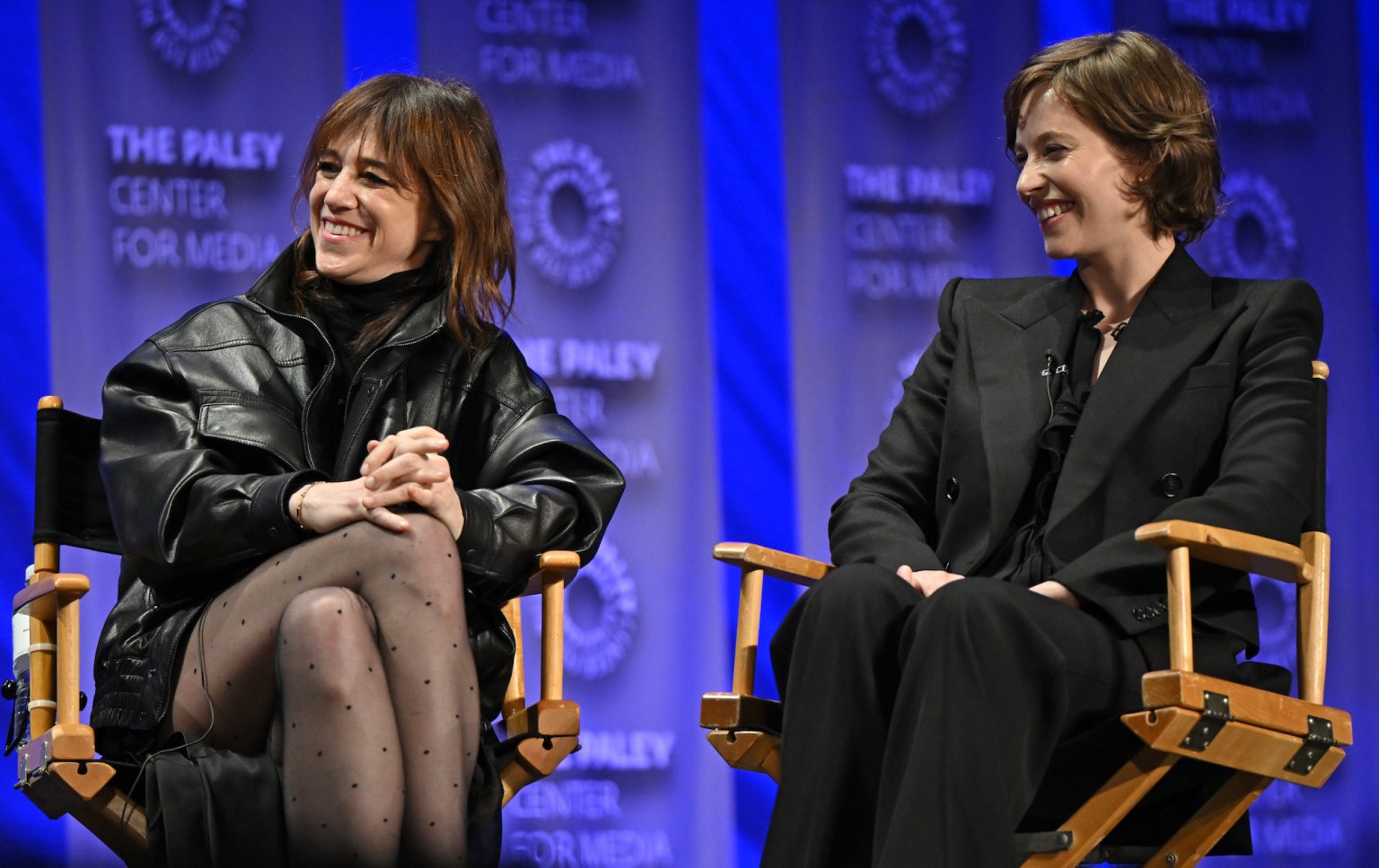 HOLLYWOOD CA - MARCH 29: Charlotte Gainsbourg and Lou de Laâge at PaleyFest LA 2025 honoring The Amy Sherman-Palladino Multiverse, presented by the Paley Center for Media, at the DOLBY THEATRE on March 29, 2025 in Hollywood, California. © Kevin Parry