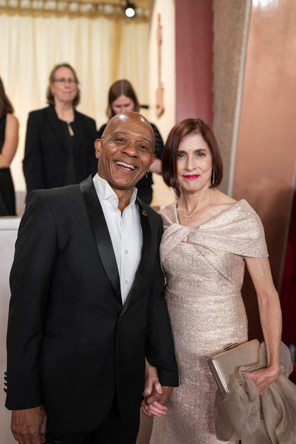 Marlon West arrives on the red carpet of the 97th Oscars® at the Dolby® Theatre at Ovation Hollywood on Sunday, March 2, 2025.