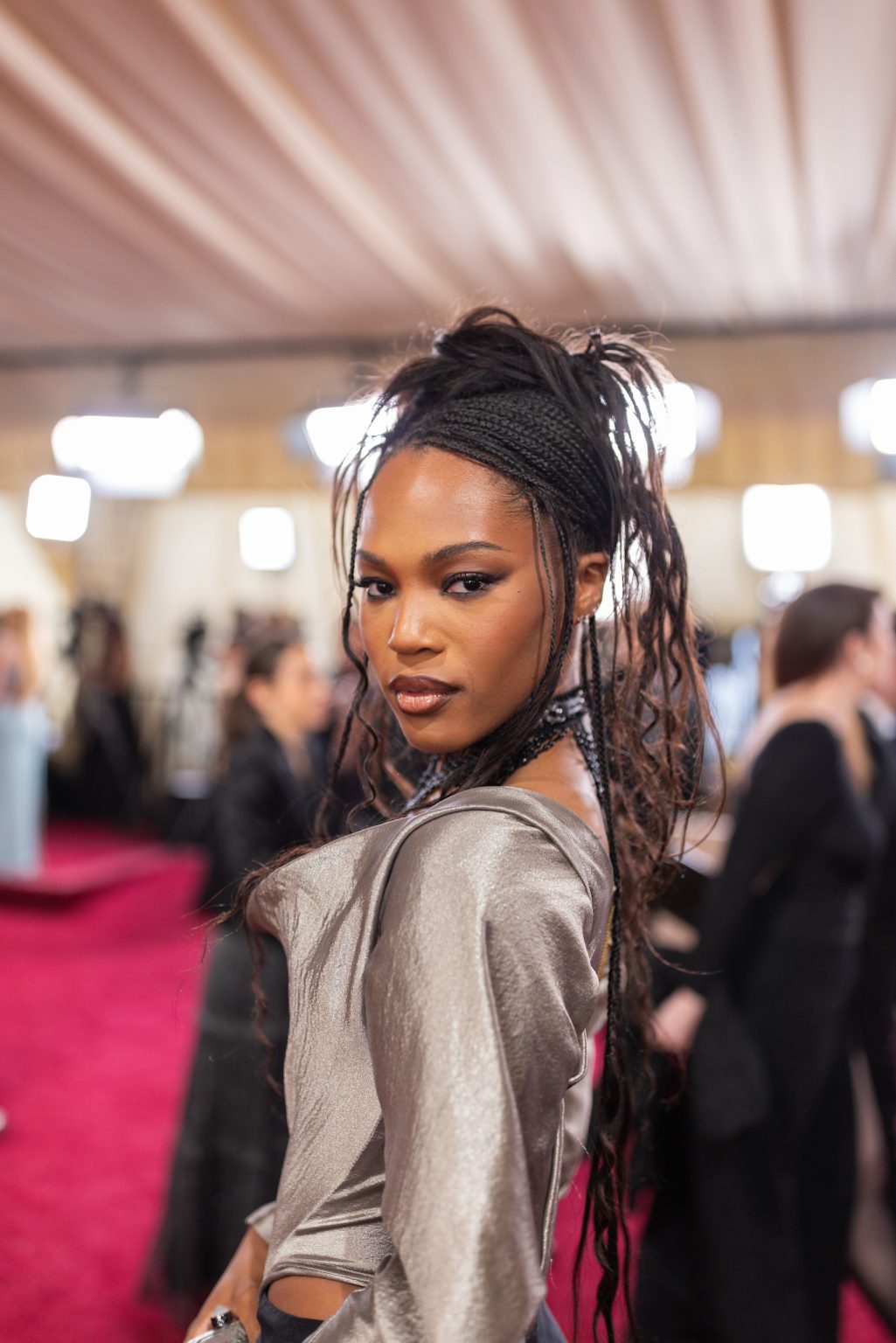 Quen Blackwell arrives on the red carpet of the 97th Oscars® at the Dolby® Theatre at Ovation Hollywood on Sunday, March 2, 2025.