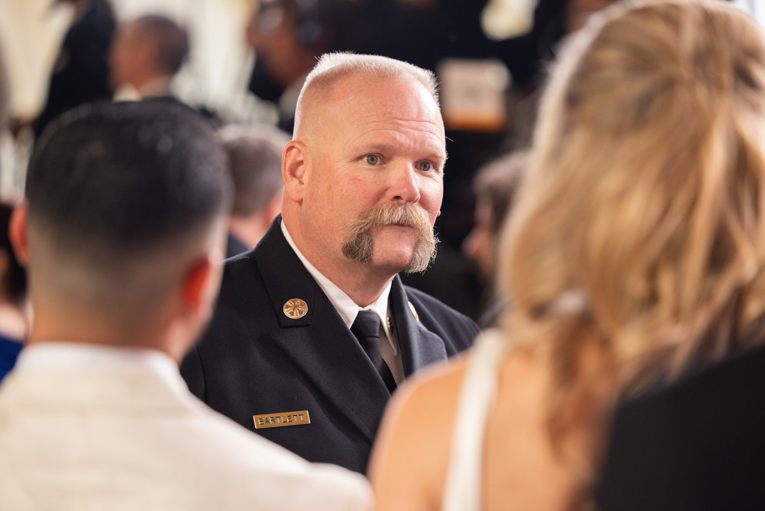 Los Angeles area first responders arrive on the red carpet of the 97th Oscars® at the Dolby® Theatre at Ovation Hollywood on Sunday, March 2, 2025.