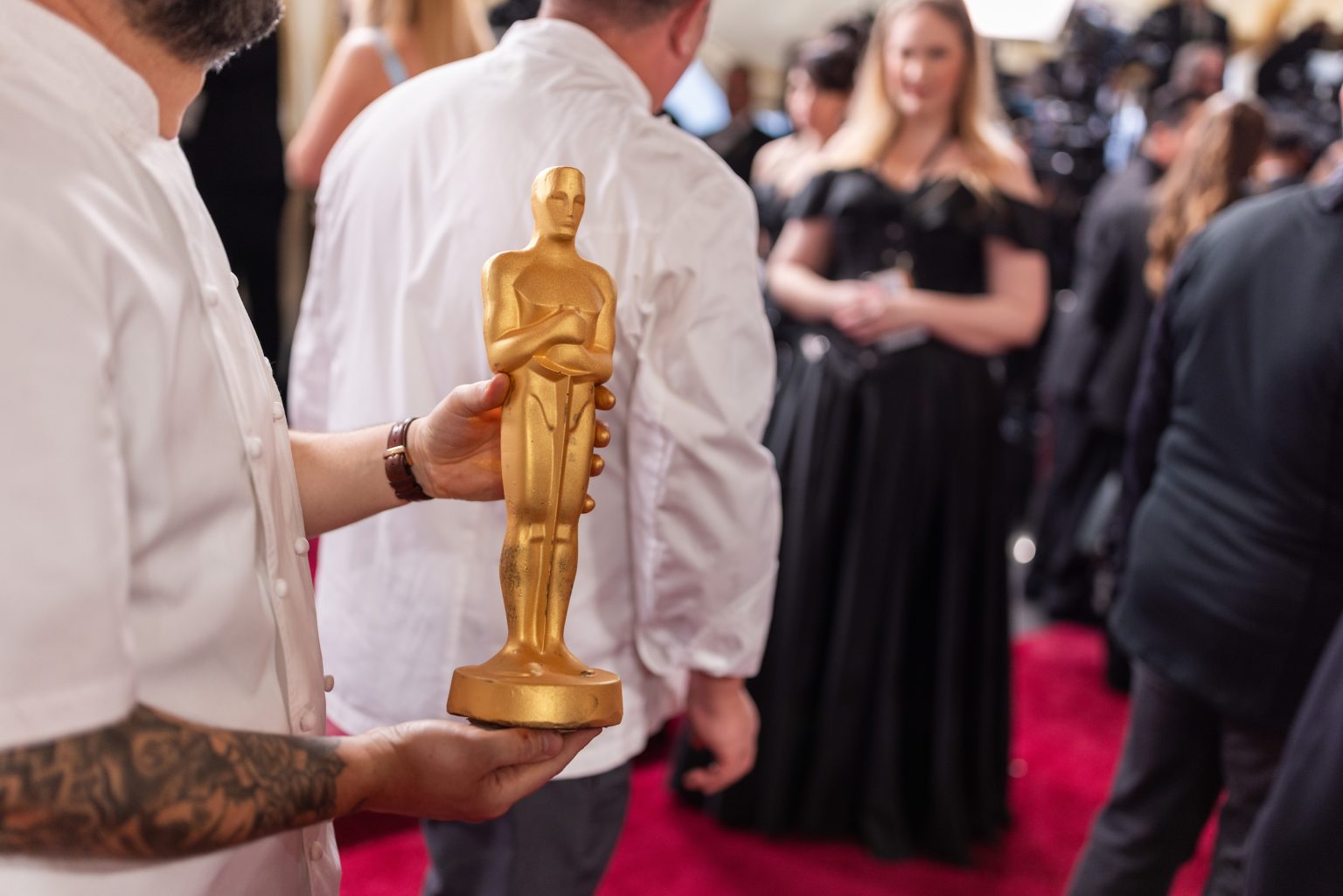 On the red carpet of the 97th Oscars® at the Dolby® Theatre at Ovation Hollywood on Sunday, March 2, 2025.