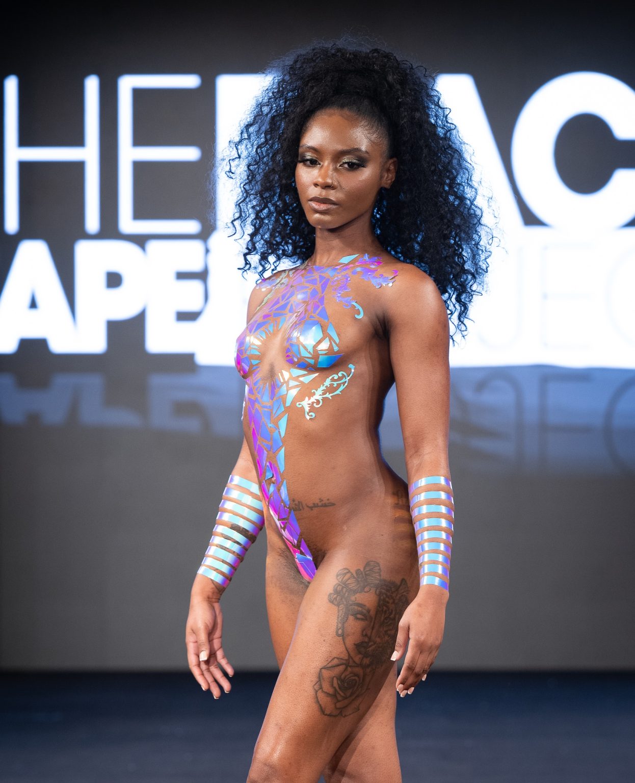 Black Tape Project Runway Show from NYFW New York Fashion Week | Powered By Art Hearts Fashion