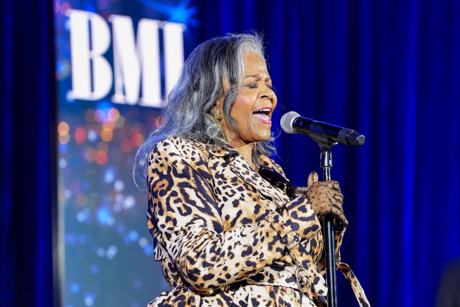 ATLANTA, GEORGIA - APRIL 03: Vanessa Bell Armstrong performs during the 2025 BMI Trailblazers of Gospel Music Awards at Flourish Atlanta on April 03, 2025 in Atlanta, Georgia. (Photo by Erika Goldring/Getty Images for BMI)