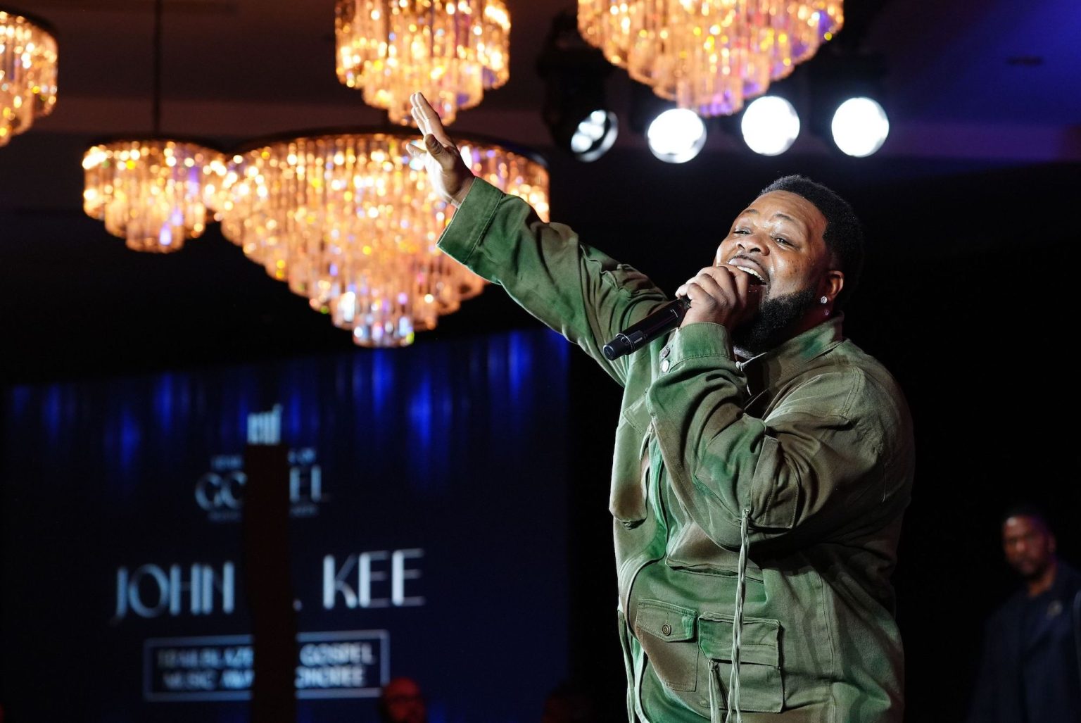 ATLANTA, GEORGIA - APRIL 03: Zacardi Cortez performs during the 2025 BMI Trailblazers of Gospel Music Awards at Flourish Atlanta on April 03, 2025 in Atlanta, Georgia. (Photo by Erika Goldring/Getty Images for BMI)