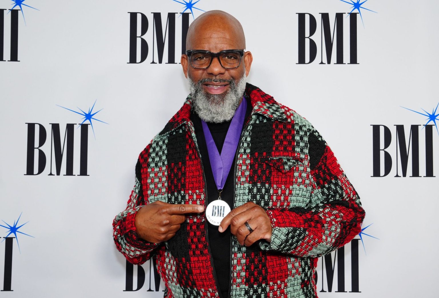 ATLANTA, GEORGIA - APRIL 03: Aaron Lindsey attends the 2025 BMI Trailblazers of Gospel Music Awards at Flourish Atlanta on April 03, 2025 in Atlanta, Georgia. (Photo by Erika Goldring/Getty Images for BMI)