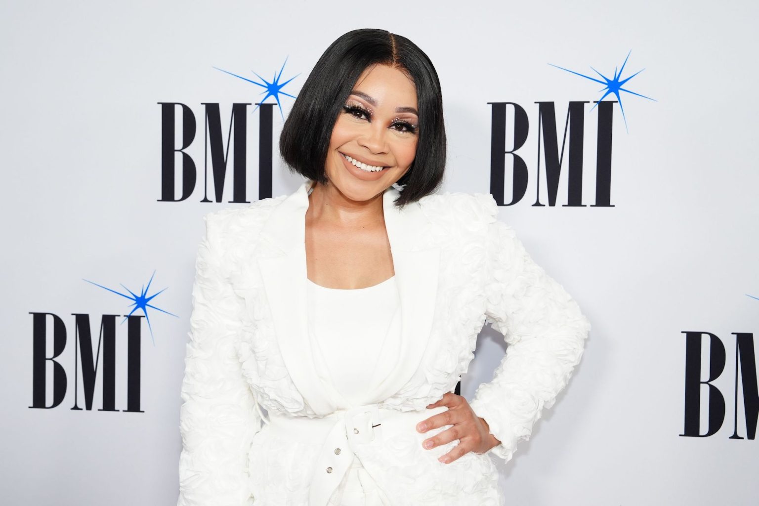 ATLANTA, GEORGIA - APRIL 03: Evvie McKinney attends the 2025 BMI Trailblazers of Gospel Music Awards at Flourish Atlanta on April 03, 2025 in Atlanta, Georgia. (Photo by Erika Goldring/Getty Images for BMI)