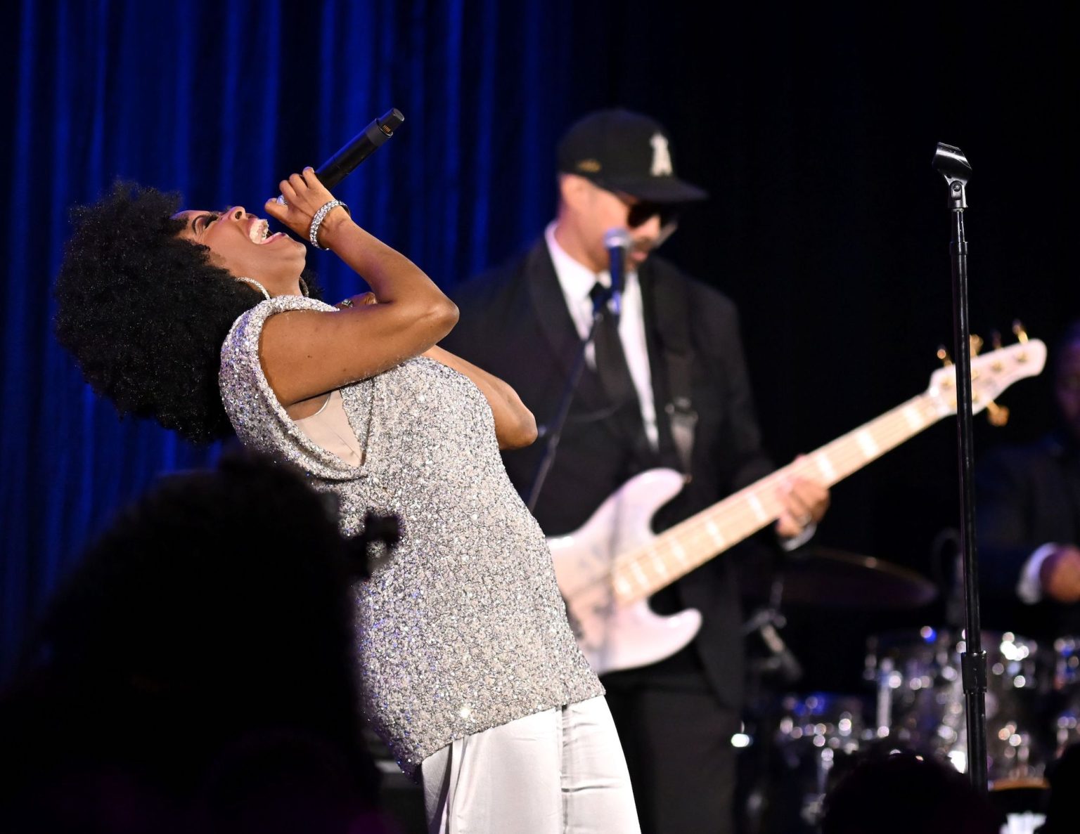 ATLANTA, GEORGIA - APRIL 03: Lena Byrd Miles performs during the 2025 BMI Trailblazers of Gospel Music Awards at Flourish Atlanta on April 03, 2025 in Atlanta, Georgia. (Photo by Derek White/Getty Images for BMI)