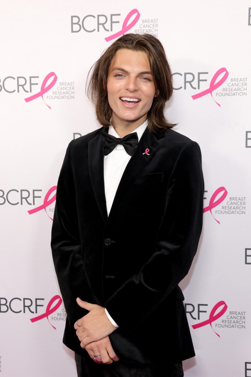 NEW YORK, NEW YORK - MAY 13: Damian Hurley attends the Breast Cancer Research Foundation Hot Pink Party 2025 at The Glasshouse on May 13, 2025 in New York City. (Photo by Dimitrios Kambouris/Getty Images for Breast Cancer Research Foundation)