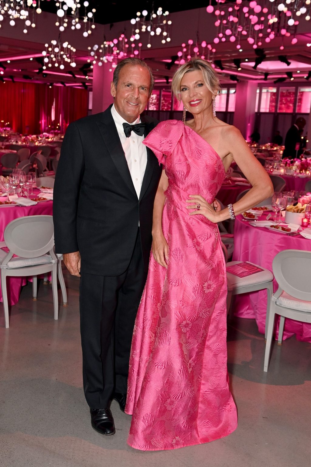 NEW YORK, NEW YORK - MAY 13: (L-R) Tatiana Cancro and Peter Cancro attend the Breast Cancer Research Foundation Hot Pink Party 2025 at The Glasshouse on May 13, 2025 in New York City. (Photo by Bryan Bedder/Getty Images for Breast Cancer Research Foundation)