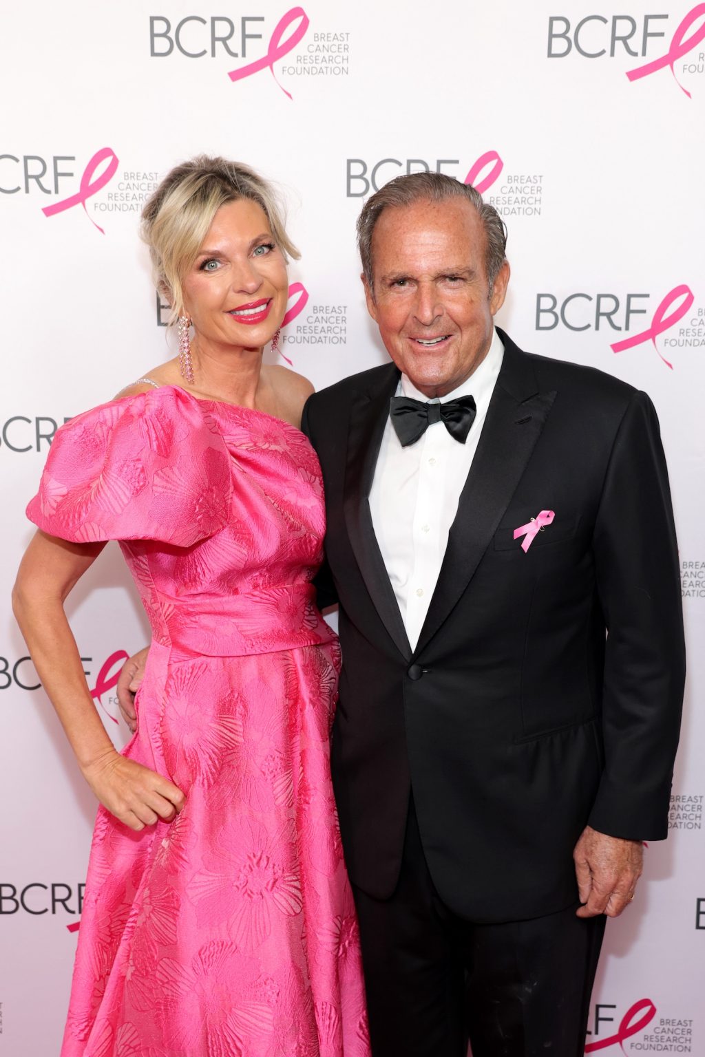 NEW YORK, NEW YORK - MAY 13: (L-R) Tatiana Cancro and Peter Cancro attend the Breast Cancer Research Foundation Hot Pink Party 2025 at The Glasshouse on May 13, 2025 in New York City. (Photo by Dimitrios Kambouris/Getty Images for Breast Cancer Research Foundation)