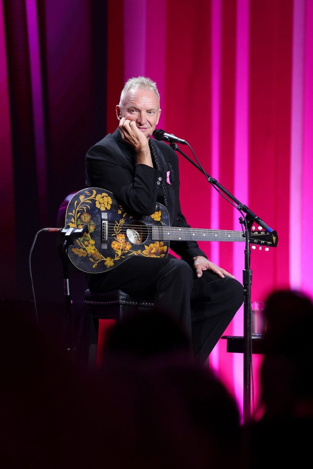 NEW YORK, NEW YORK - MAY 13: Sting performs onstage during the Breast Cancer Research Foundation Hot Pink Party 2025 at The Glasshouse on May 13, 2025 in New York City. (Photo by Dimitrios Kambouris/Getty Images for Breast Cancer Research Foundation)