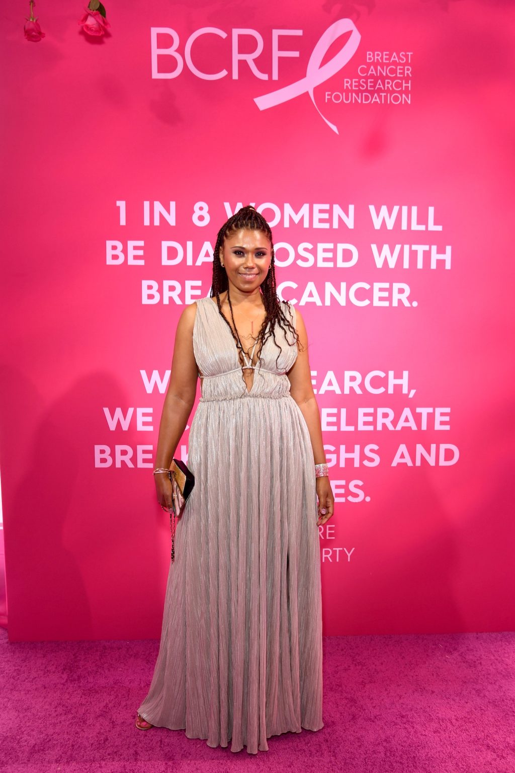 NEW YORK, NEW YORK - MAY 13: Toks Olagundoye attends the Breast Cancer Research Foundation Hot Pink Party 2025 at The Glasshouse on May 13, 2025 in New York City. (Photo by Noam Galai/Getty Images for Breast Cancer Research Foundation)