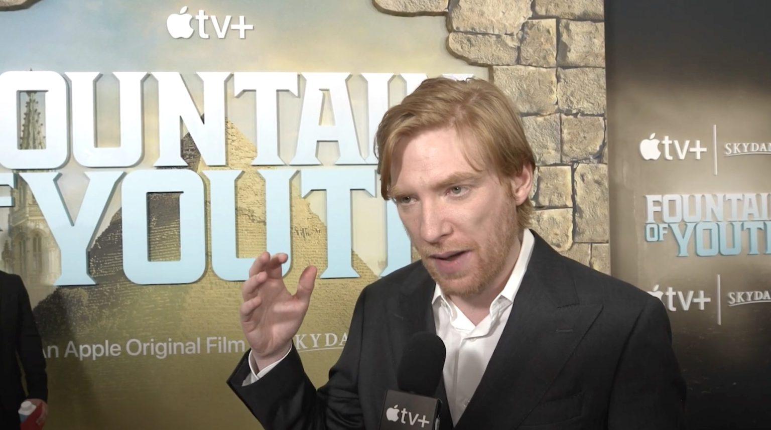 Domhnall Gleeson Interview about Fountain Of Youth at the World Premiere
