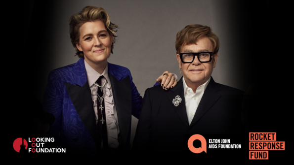 Elton John AIDS Foundation joins forces with Brandi Carlile’s Looking Out Foundation to raise $1 million to…