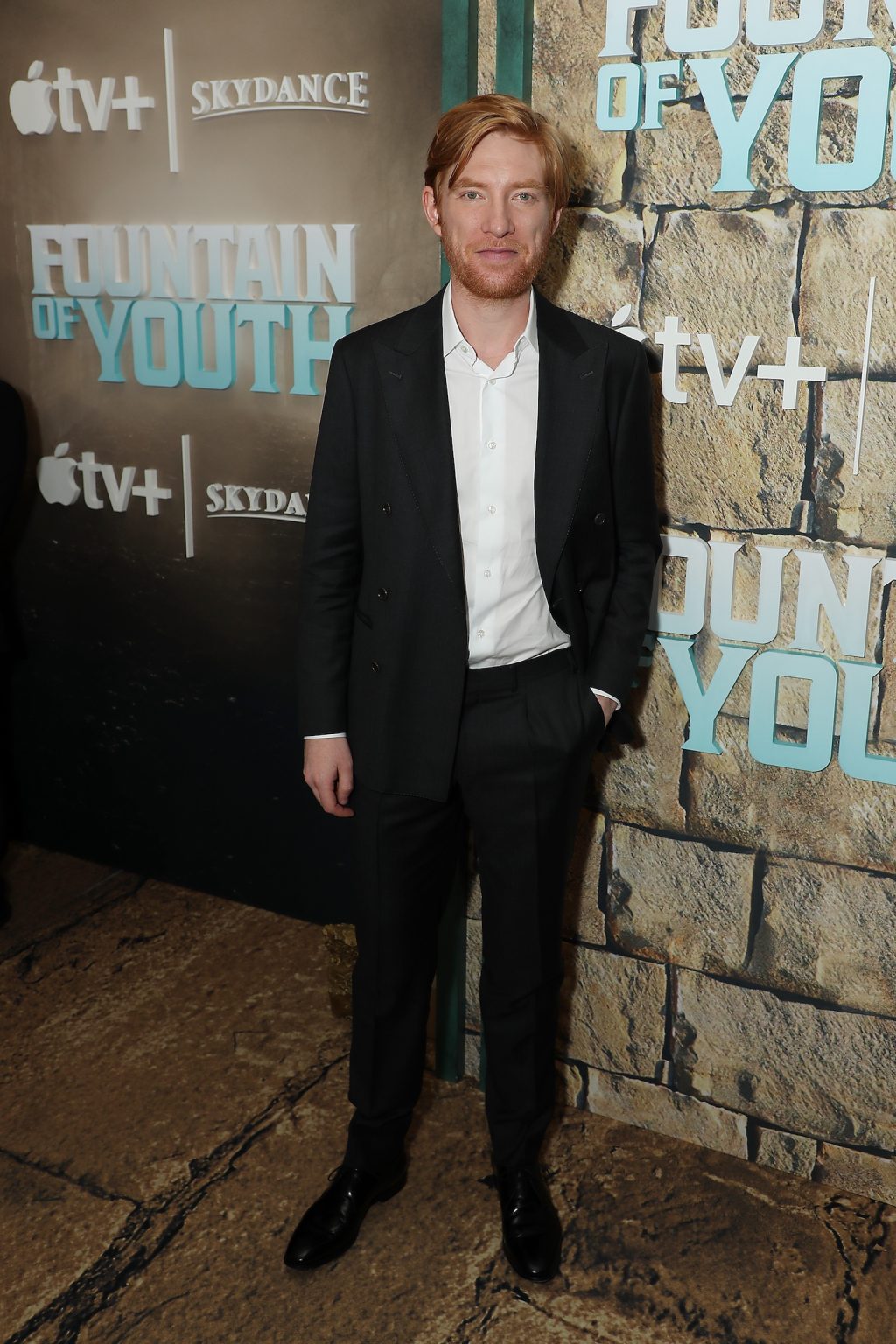 New York, New York - 5/19/25 - Domhnall Gleeson attends the World Premiere screening of Apple Original Films’ “Fountain of Youth” at the American Museum of Natural History. “Fountain of Youth” streams globally on Apple TV+ on Friday, May 23, 2025. -PICTURED: Domhnall Gleeson - PHOTO by: Marion Curtis / Starpix for Apple Original Films - Location: American Museum of Natural History