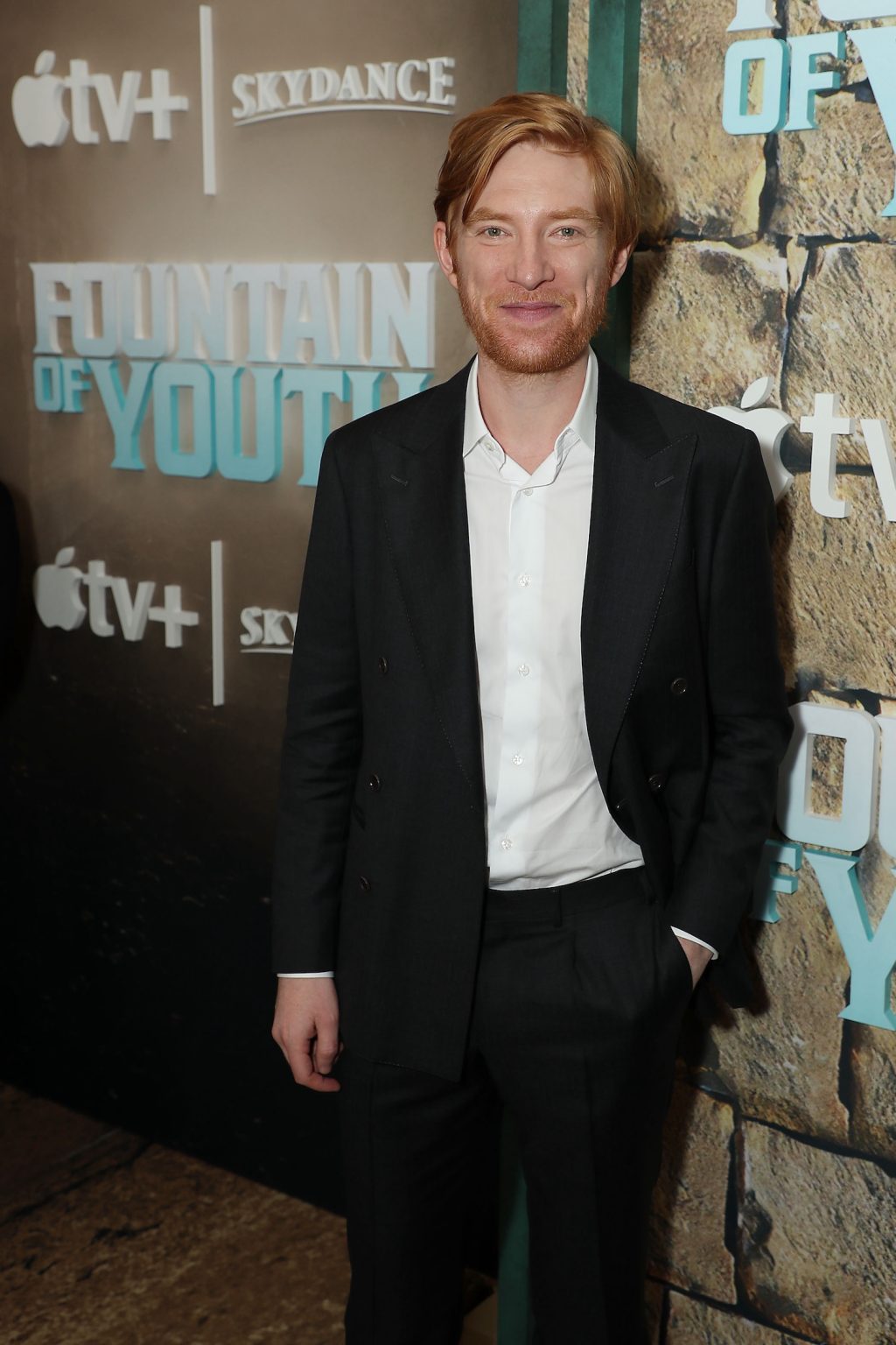 New York, New York - 5/19/25 - Domhnall Gleeson attends the World Premiere screening of Apple Original Films’ “Fountain of Youth” at the American Museum of Natural History. “Fountain of Youth” streams globally on Apple TV+ on Friday, May 23, 2025. -PICTURED: Domhnall Gleeson - PHOTO by: Marion Curtis / Starpix for Apple Original Films - Location: American Museum of Natural History