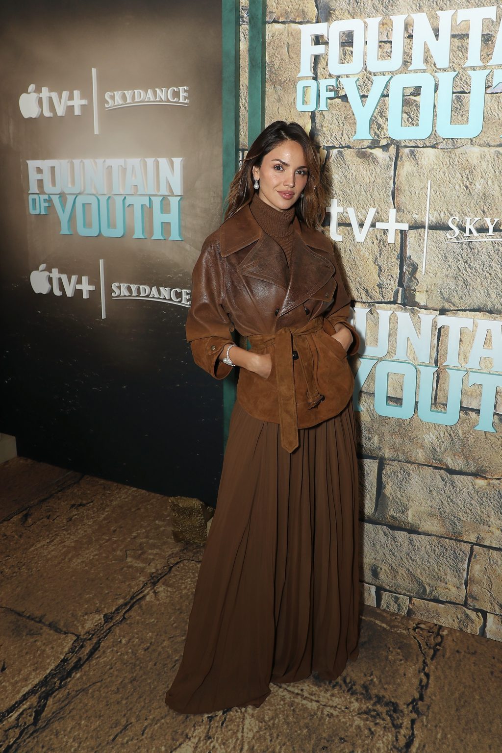 New York, New York - 5/19/25 - Eiza González attends the World Premiere screening of Apple Original Films’ “Fountain of Youth” at the American Museum of Natural History. “Fountain of Youth” streams globally on Apple TV+ on Friday, May 23, 2025. -PICTURED: Eiza González - PHOTO by: Marion Curtis / Starpix for Apple Original Films - Location: American Museum of Natural History