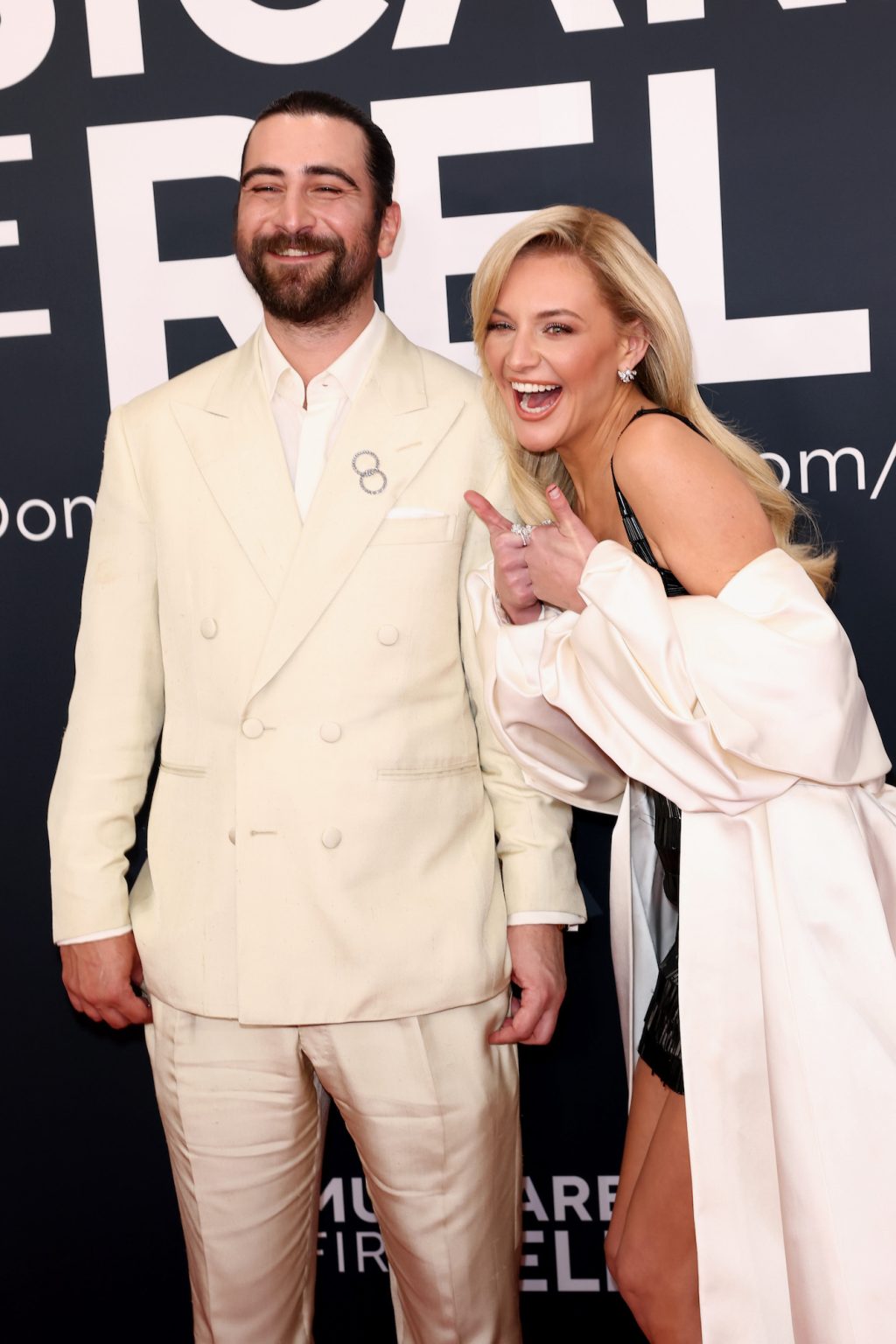 LOS ANGELES, CALIFORNIA - FEBRUARY 02: Noah Kahan and Kelsea Ballerini attend the 67th Annual GRAMMY Awards on February 02, 2025 in Los Angeles, California. (Photo by Matt Winkelmeyer/Getty Images for The Recording Academy)