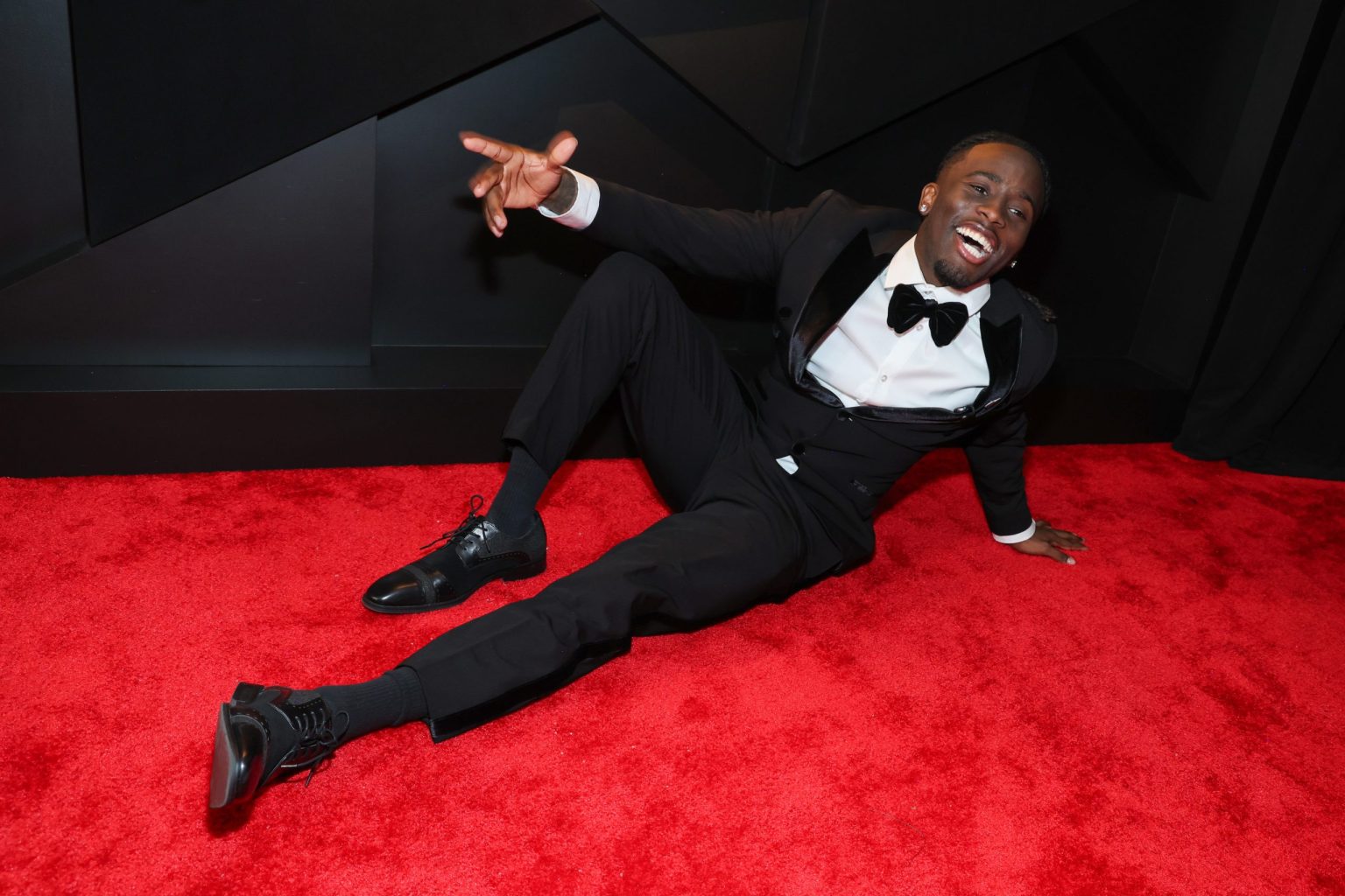 LOS ANGELES, CALIFORNIA - FEBRUARY 02: Kai Cenat attends the 67th Annual GRAMMY Awards at Crypto.com Arena on February 02, 2025 in Los Angeles, California. (Photo by Kevin Mazur/Getty Images for The Recording Academy)