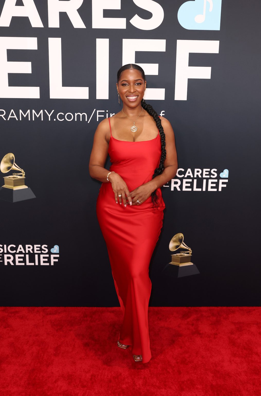 LOS ANGELES, CALIFORNIA - FEBRUARY 02: Janine Rubenstein attends the 67th Annual GRAMMY Awards on February 02, 2025 in Los Angeles, California. (Photo by Matt Winkelmeyer/Getty Images for The Recording Academy)