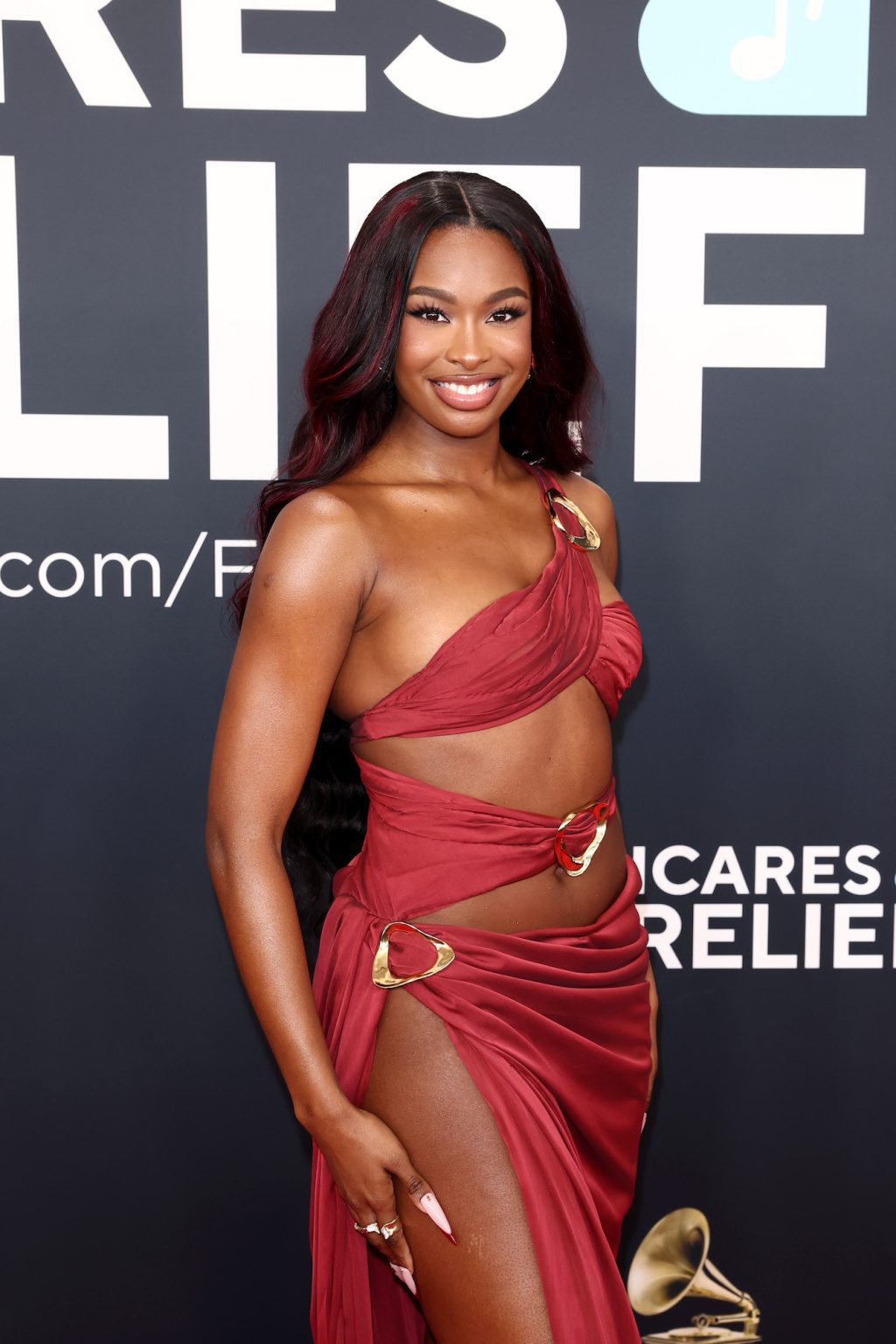 LOS ANGELES, CALIFORNIA - FEBRUARY 02: Coco Jones attends the 67th Annual GRAMMY Awards on February 02, 2025 in Los Angeles, California. (Photo by Matt Winkelmeyer/Getty Images for The Recording Academy)