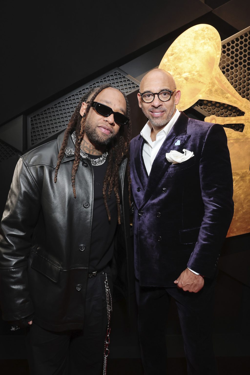 LOS ANGELES, CALIFORNIA - FEBRUARY 02: (L-R) Ty Dolla $ign and Harvey Mason jr., CEO, MusicCares & Recording Academy attend the 67th Annual GRAMMY Awards at Crypto.com Arena on February 02, 2025 in Los Angeles, California. (Photo by Emma McIntyre/Getty Images for The Recording Academy)