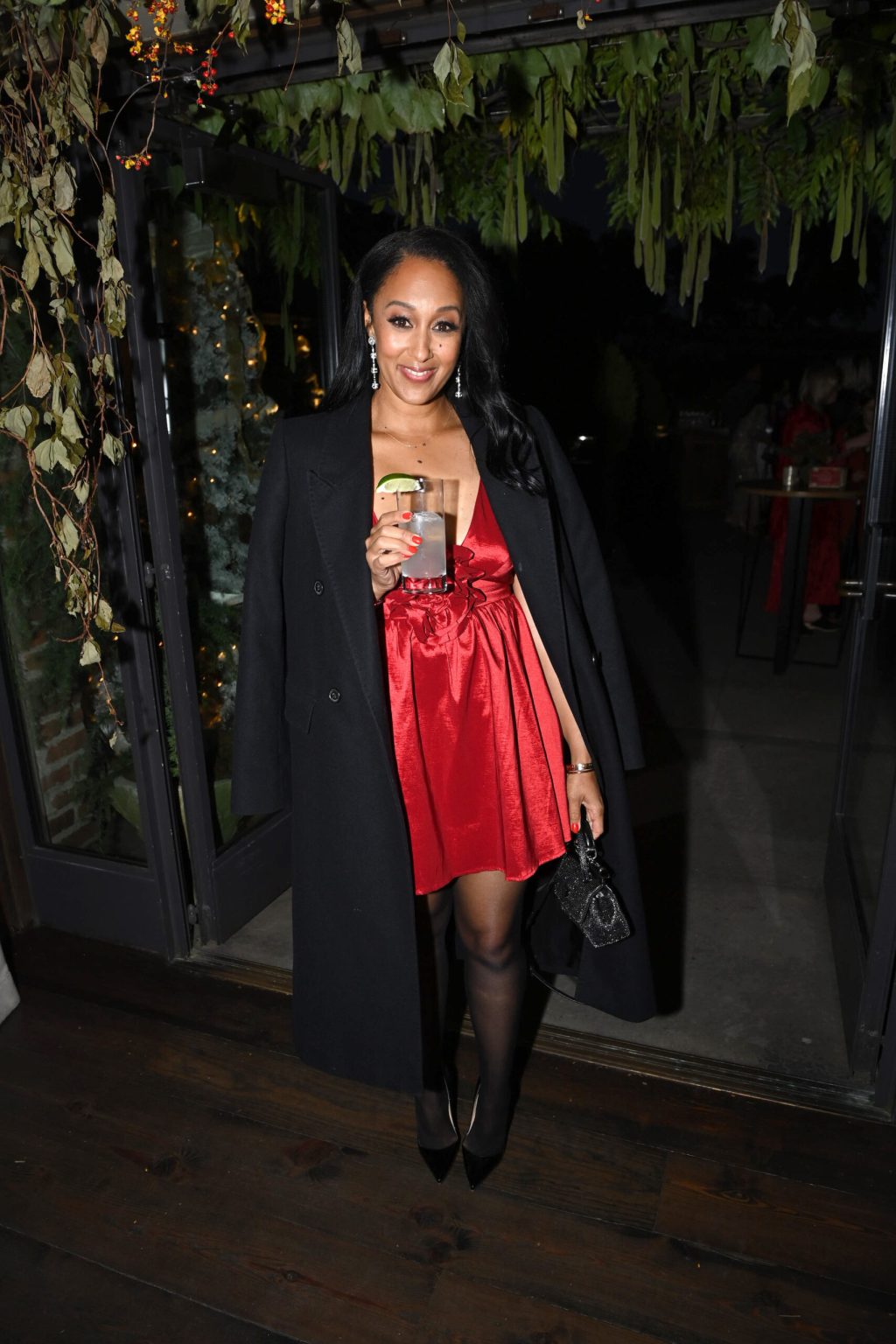 TARRYTOWN, NEW YORK - OCTOBER 17: Tamera Mowry-Housley attends Hallmark Media's Channel's "Countdown To Christmas" party at Blue Hill at Stone Barns on October 17, 2024 in Tarrytown, New York. (Photo by Dave Kotinsky/Getty Images for Hallmark Media)