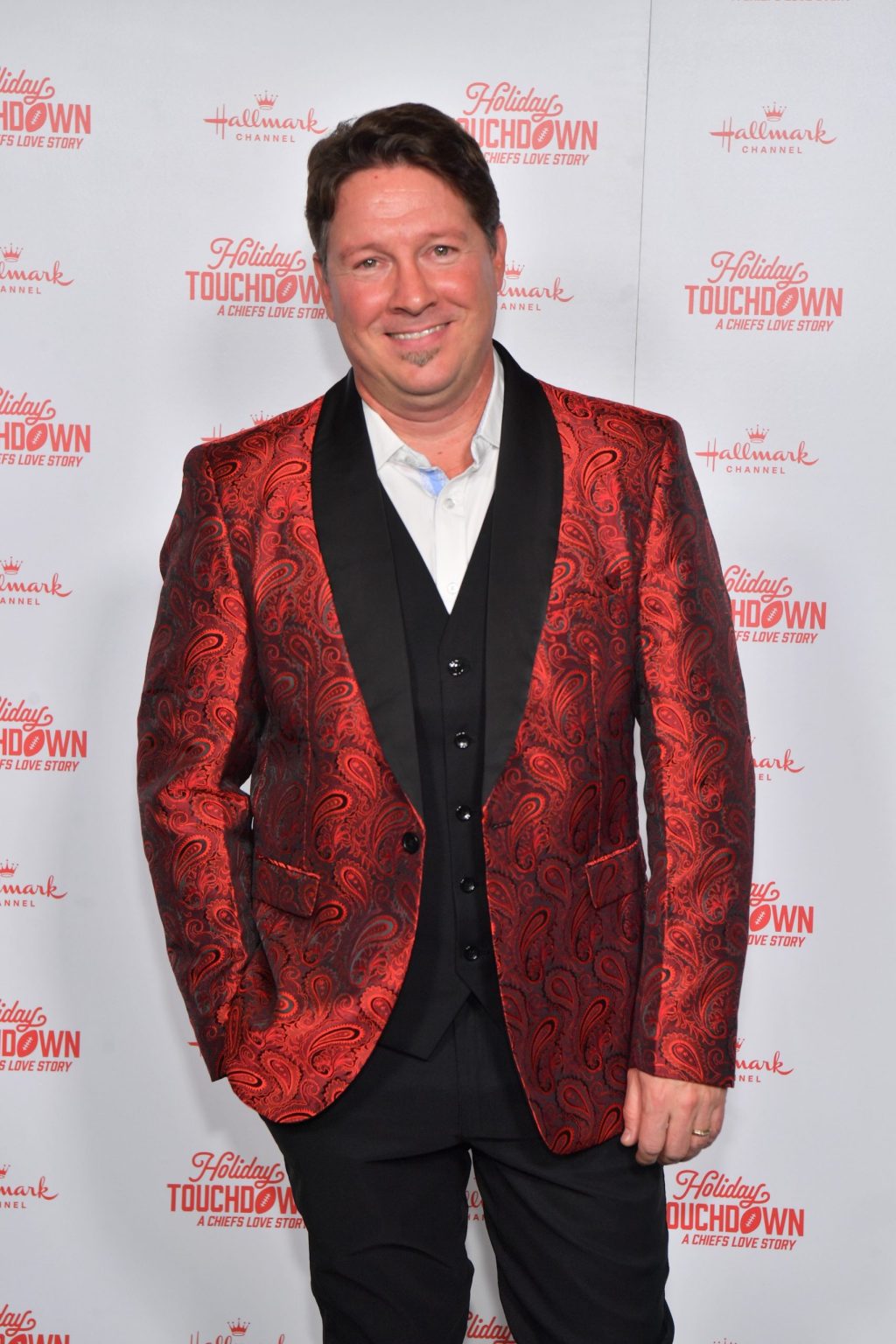 KANSAS CITY, MISSOURI - NOVEMBER 30: Dustin Rikert attends Hallmark's Premiere Screening of Holiday Touchdown: A Chiefs Love Story on November 30, 2024 in Kansas City, Missouri. (Photo by Jason Davis/Getty Images for Hallmark Media)