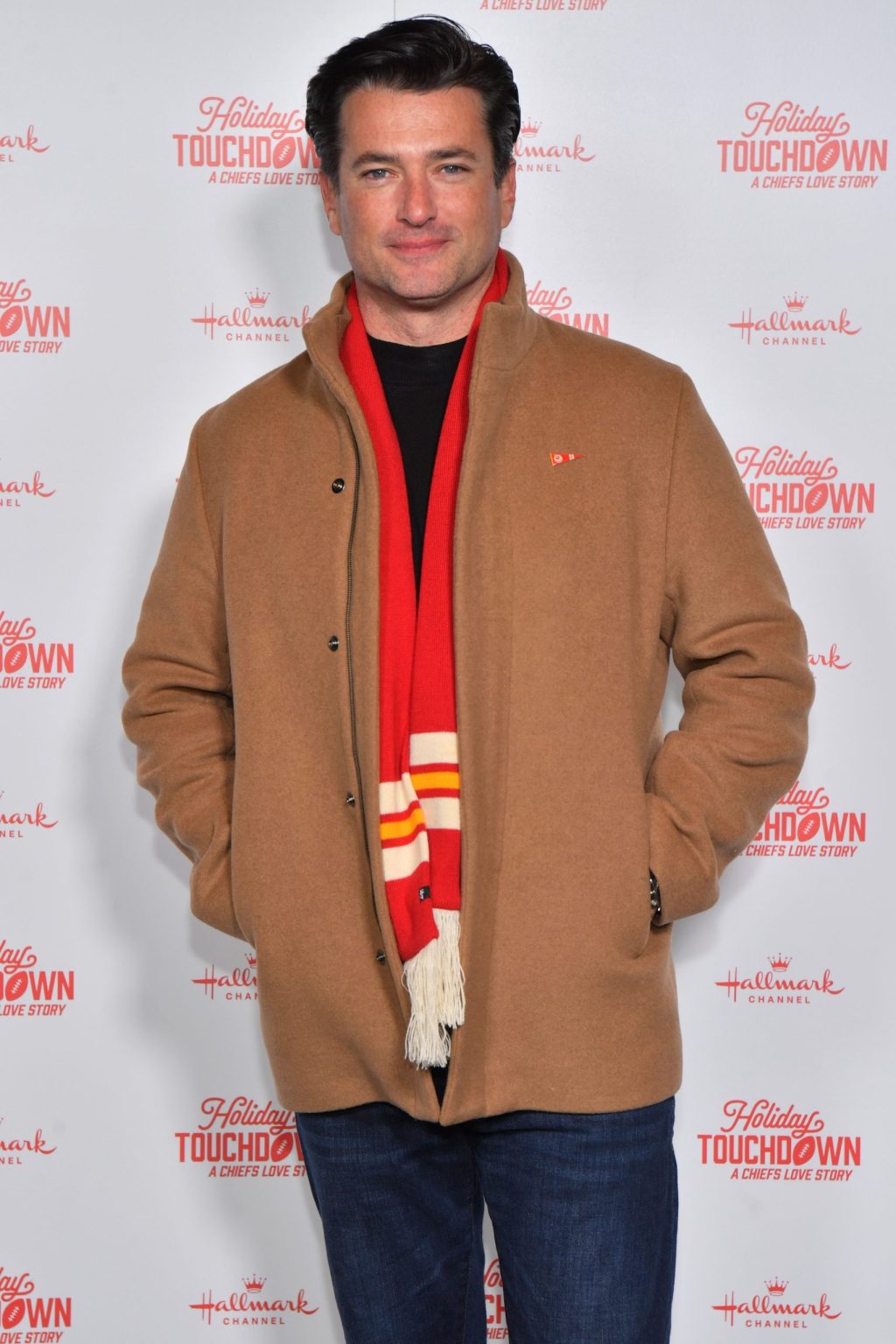 KANSAS CITY, MISSOURI - NOVEMBER 30: Wes Brown attends Hallmark's Premiere Screening of Holiday Touchdown: A Chiefs Love Story on November 30, 2024 in Kansas City, Missouri. (Photo by Jason Davis/Getty Images for Hallmark Media)