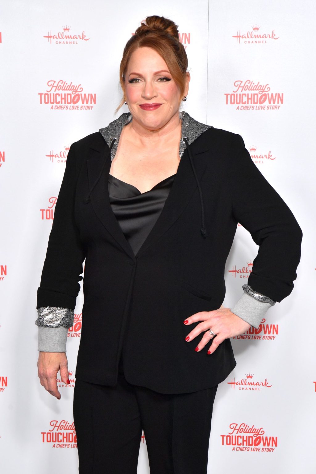 KANSAS CITY, MISSOURI - NOVEMBER 30: Julie Sherman Wolfe attends Hallmark's Premiere Screening of Holiday Touchdown: A Chiefs Love Story on November 30, 2024 in Kansas City, Missouri. (Photo by Jason Davis/Getty Images for Hallmark Media)