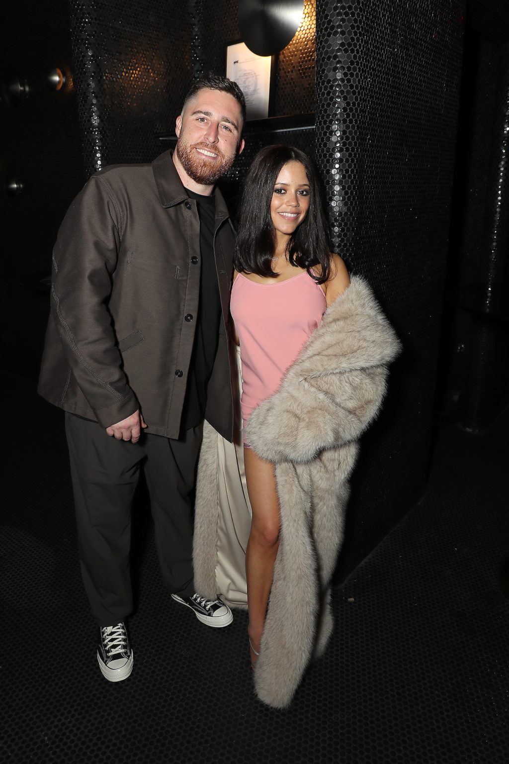 New York, New York - 5/13/25 - (L-R) Trey Edward Shults (Director) and Jenna Ortega attends Lionsgate Presents the New York Premiere of “Hurry Up Tomorrow” - After Party -PICTURED: (L-R) Trey Edward Shults (Director) and Jenna Ortega - PHOTO by: Marion Curtis / Starpix for Lionsgate - Location: Boom @ The Standard