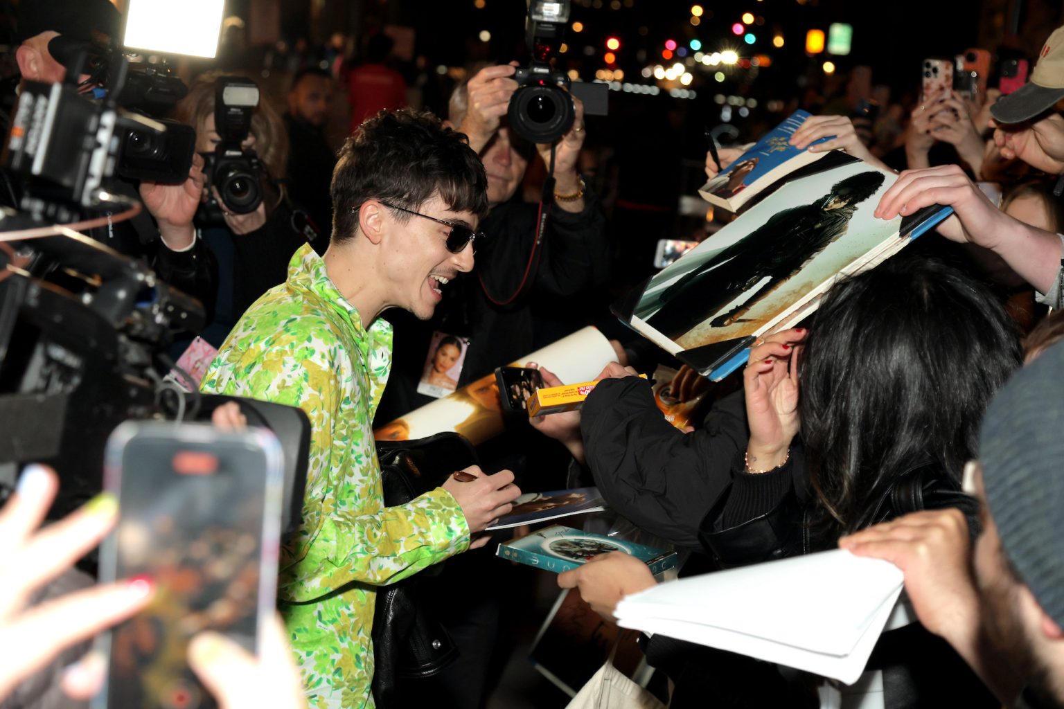 Inside Look at Arlington Artist Of The Year Award Honoree Timothée Chalamet at the 40th Annual SBIFF 2025