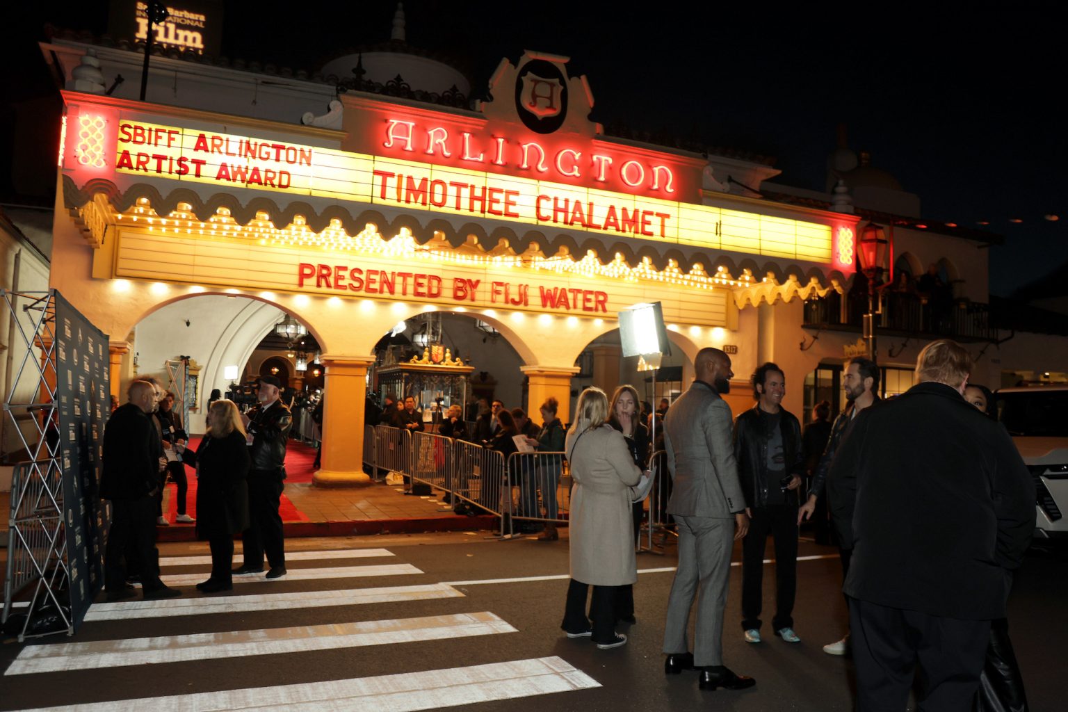 SANTA BARBARA, CALIFORNIA - FEBRUARY 11: General atmosphere at the Arlington Artist Award ceremony during the 40th Santa Barbara International Film Festival at The Arlington Theatre on February 11, 2025 in Santa Barbara, California. (Photo by Rebecca Sapp/Getty Images for Santa Barbara International Film Festival)