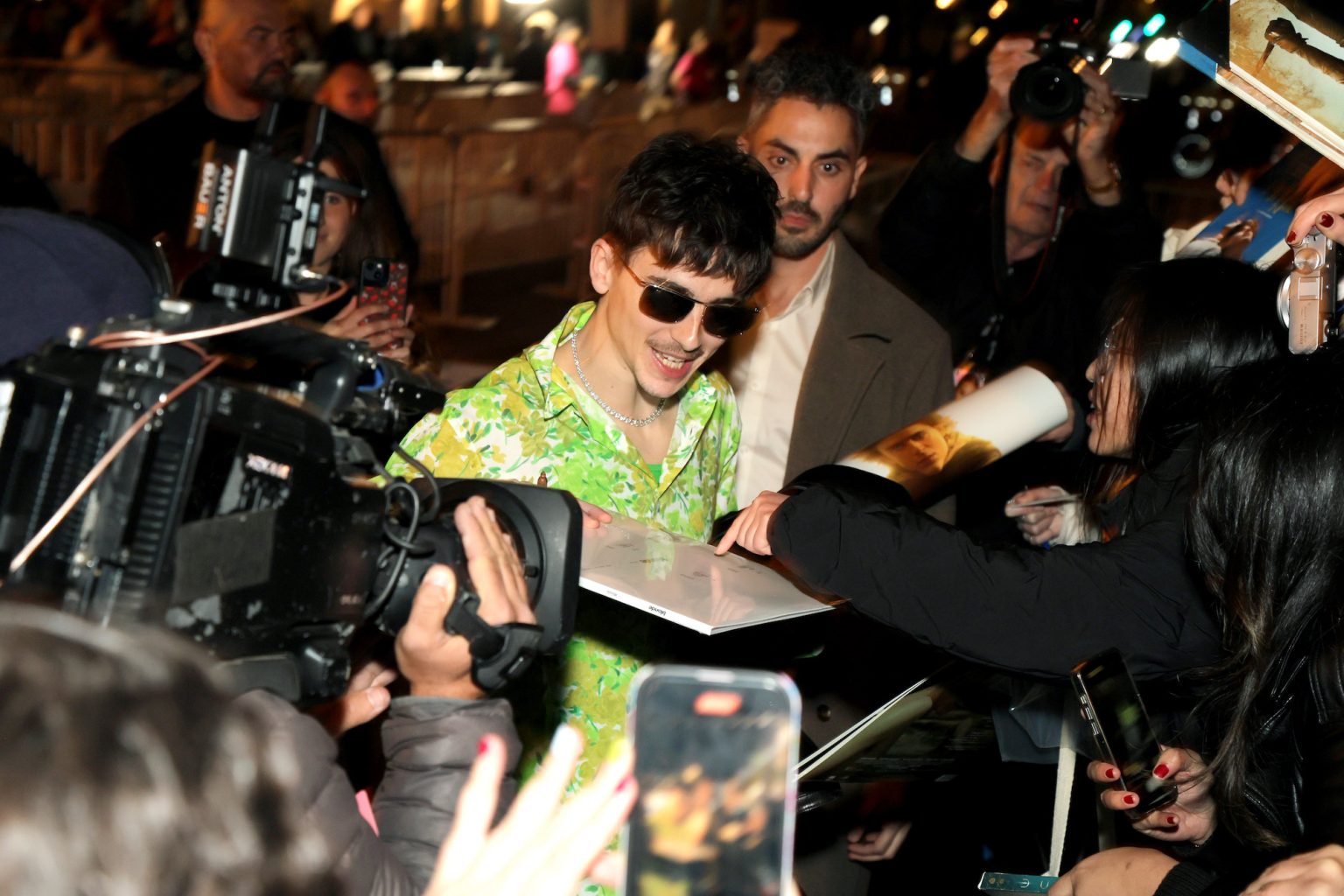 Inside Look at Arlington Artist Of The Year Award Honoree Timothée Chalamet at the 40th Annual SBIFF 2025