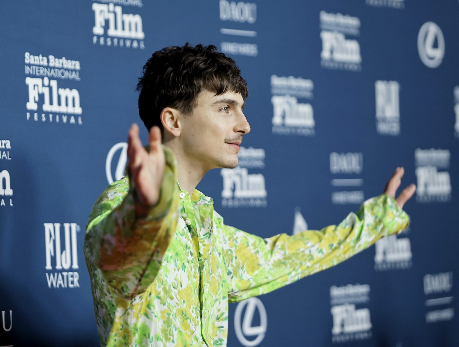 Inside Look at Arlington Artist Of The Year Award Honoree Timothée Chalamet at the 40th Annual SBIFF 2025