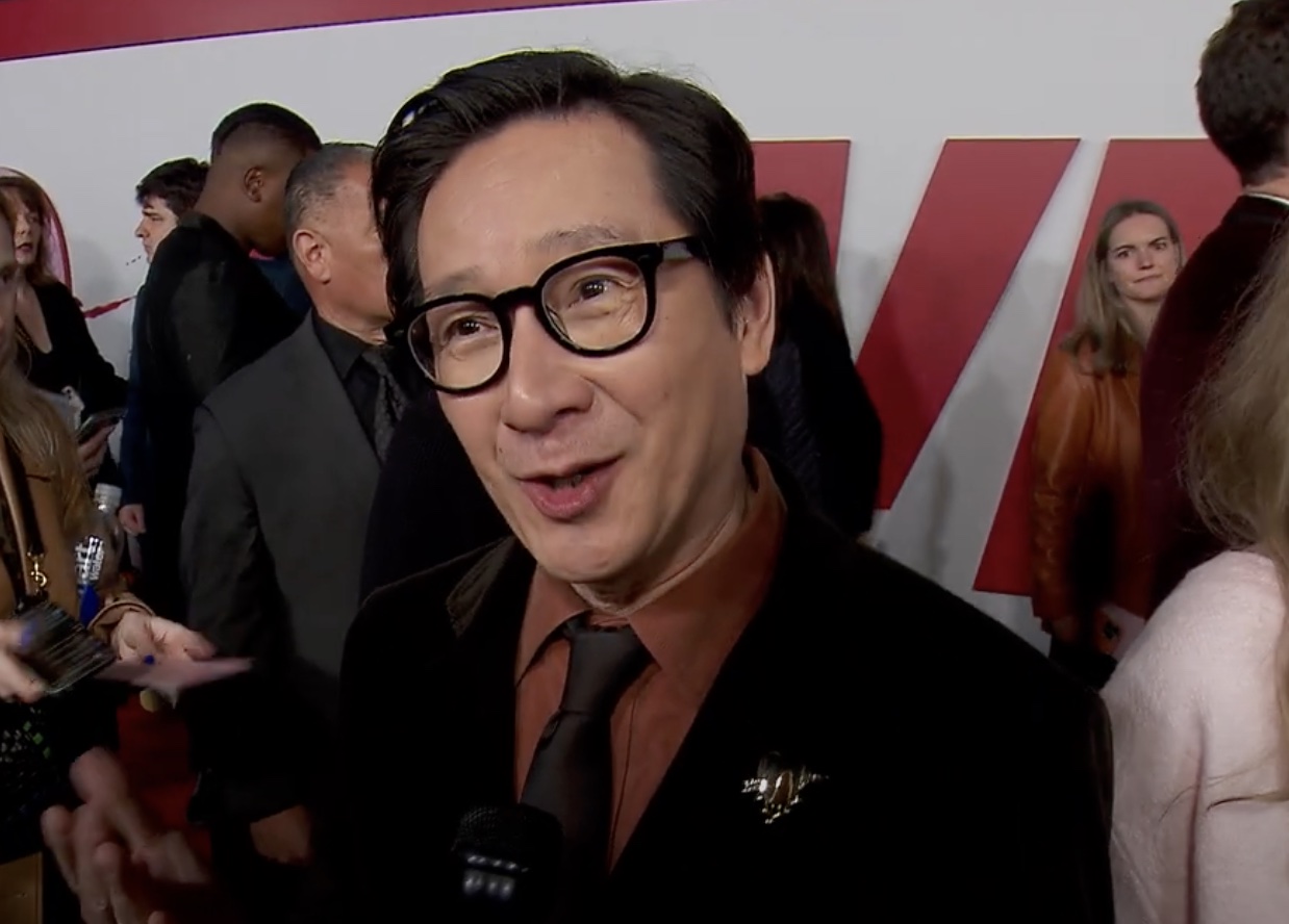 Ke Huy Quan Interview at the LOVE HURTS at the World Premiere