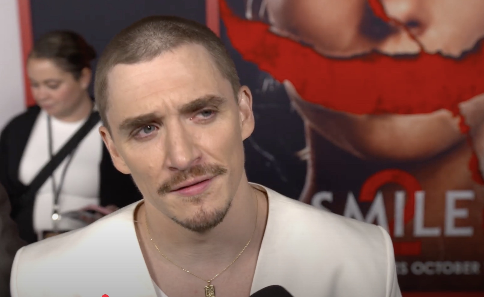 Kyle Gallner Interview about Smile 2 at the Global Premiere | Creators ...