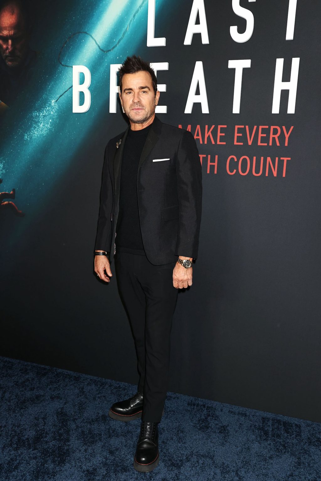 NY, NY - {02/25/2025} New York Premiere of Focus Features “ LAST BREATH” “ . -PICTURED: Justin Theroux - PHOTO by: Dave Allocca / StarPix - Location: Ascent Lounge
