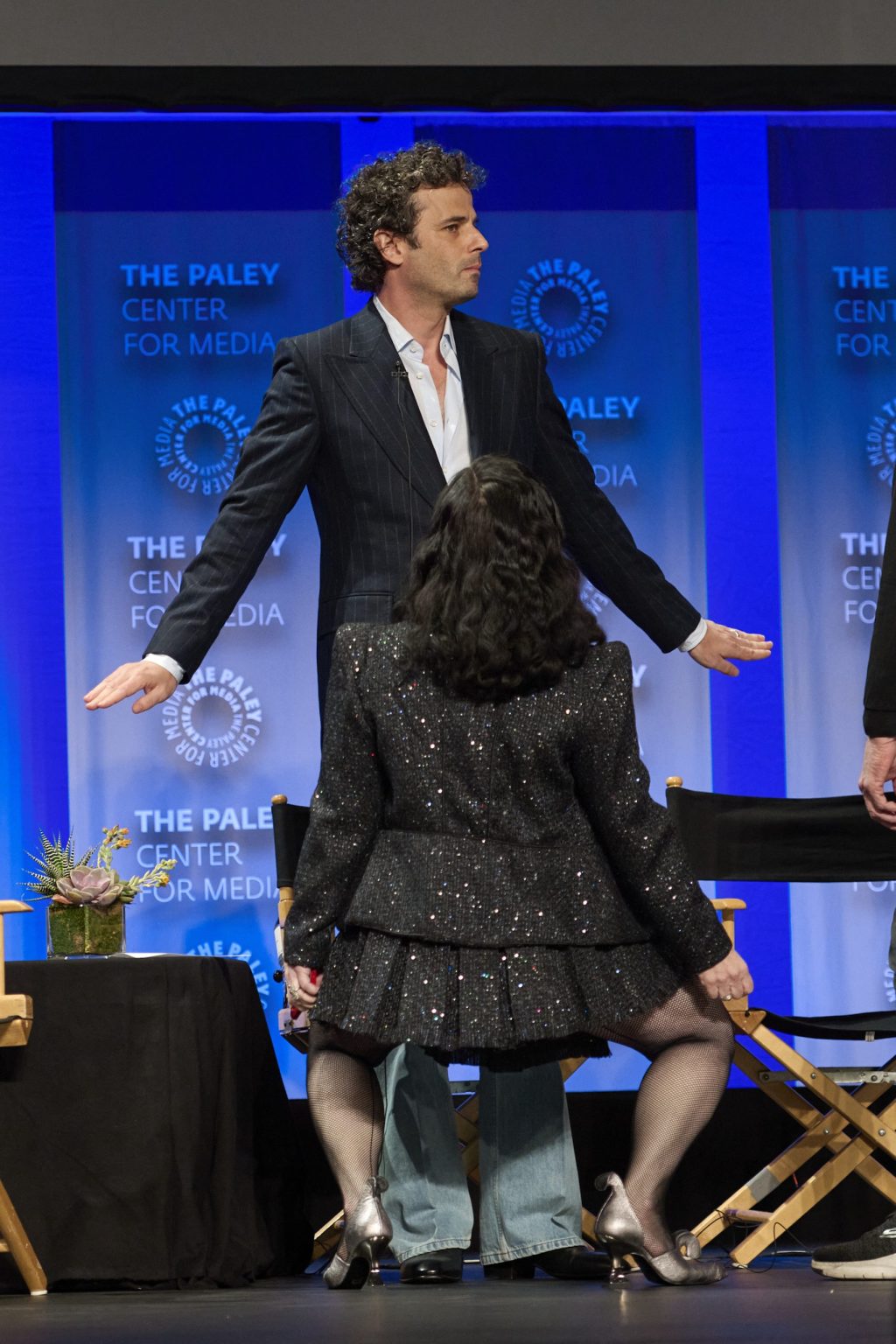 HOLLYWOOD CA - MARCH 29: Luke Kirby and Alex Borstein at PaleyFest LA 2025 honoring The Amy Sherman-Palladino Multiverse, presented by the Paley Center for Media, at the DOLBY THEATRE on March 29, 2025 in Hollywood, California. © Courtney McAllister