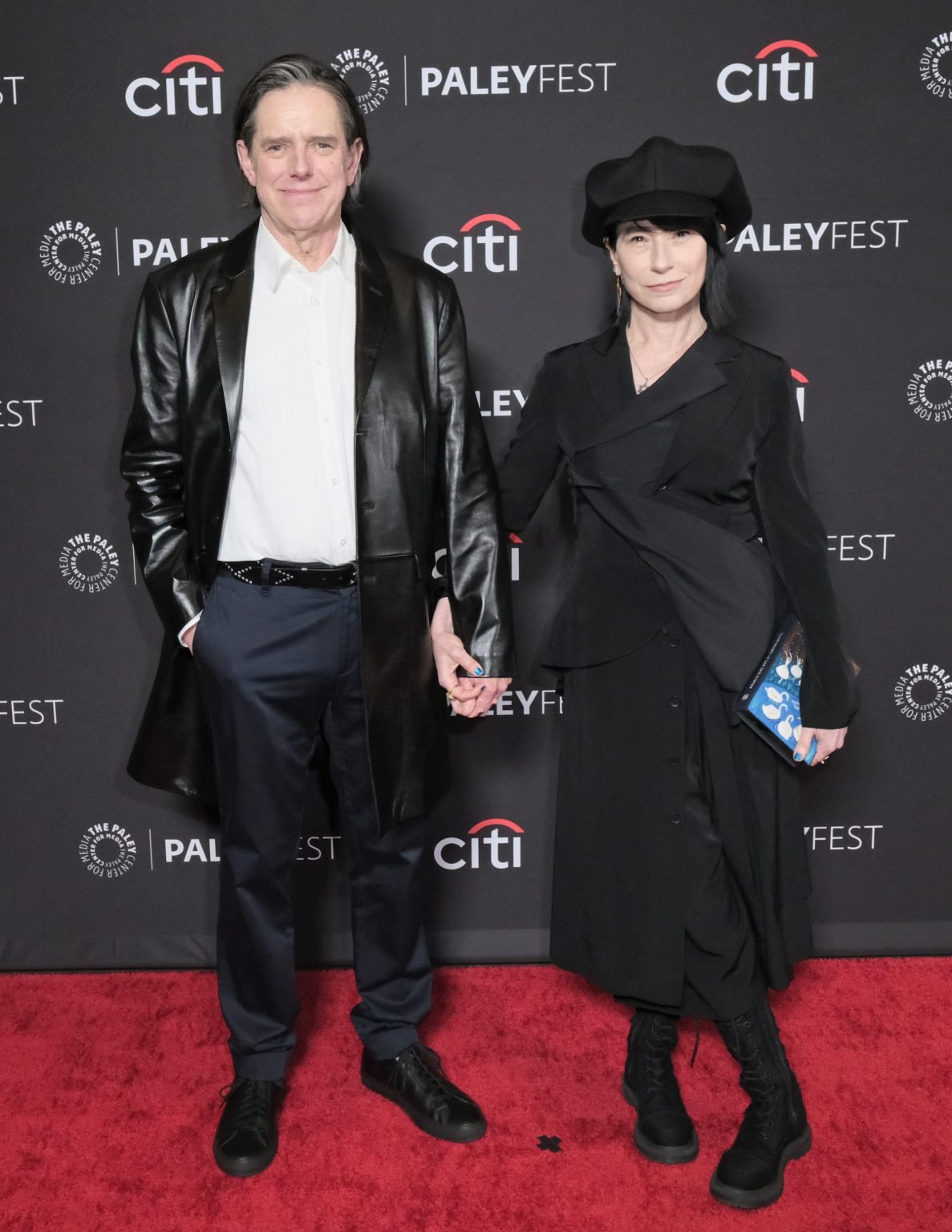 HOLLYWOOD CA - MARCH 29: Daniel Palladino and Amy Sherman-Palladino at PaleyFest LA 2025 honoring The Amy Sherman-Palladino Multiverse, presented by the Paley Center for Media, at the DOLBY THEATRE on March 29, 2025 in Hollywood, California. © Michael Bulbenko
