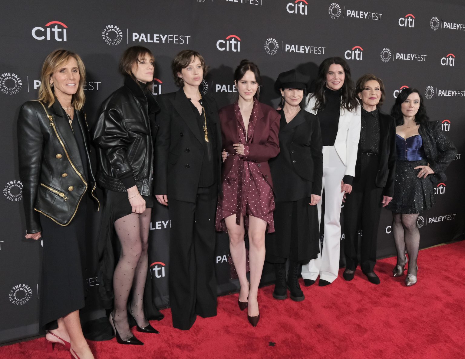 HOLLYWOOD CA - MARCH 29: Cast and creatives of The Amy Sherman-Palladino Multiverse at PaleyFest LA 2025 honoring TheAmy Sherman-Palladino Multiverse, presented by the Paley Center for Media, at the DOLBY THEATRE on March 29, 2025 in Hollywood, California. © Michael Bulbenko