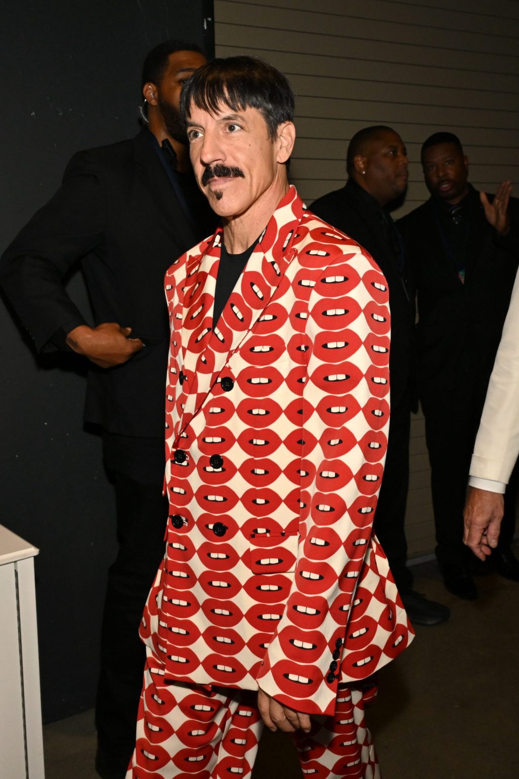 LOS ANGELES, CALIFORNIA - FEBRUARY 02: Anthony Kiedis attends the 67th Annual GRAMMY Awards at Crypto.com Arena on February 02, 2025 in Los Angeles, California. (Photo by Lester Cohen/Getty Images for The Recording Academy)