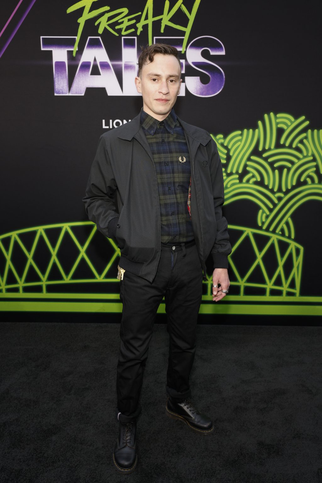 OAKLAND, CALIFORNIA - MARCH 19: Keir Gilchrist arrives to the "Freaky Tales" premiere on March 19, 2025 in Oakland, California. (Photo by Kimberly White/Getty Images for Lionsgate)