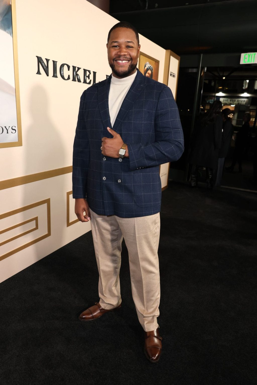 LOS ANGELES, CALIFORNIA - DECEMBER 16: Luke Tennie attends the Los Angeles Premiere of "Nickel Boys" at DGA Theater Complex on December 16, 2024 in Los Angeles, California. (Photo by Eric Charbonneau/Amazon MGM Studios via Getty Images)