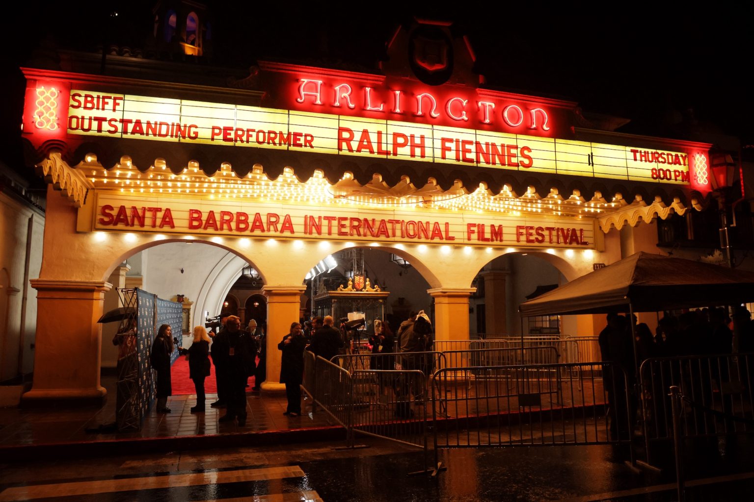 SANTA BARBARA, CALIFORNIA - FEBRUARY 06: General atmosphere at the Outstanding Performer of the Year Award ceremony during the 40th Santa Barbara International Film Festival at Arlington Theatre on February 06, 2025 in Santa Barbara, California. (Photo by Rebecca Sapp/Getty Images for Santa Barbara International Film Festival)