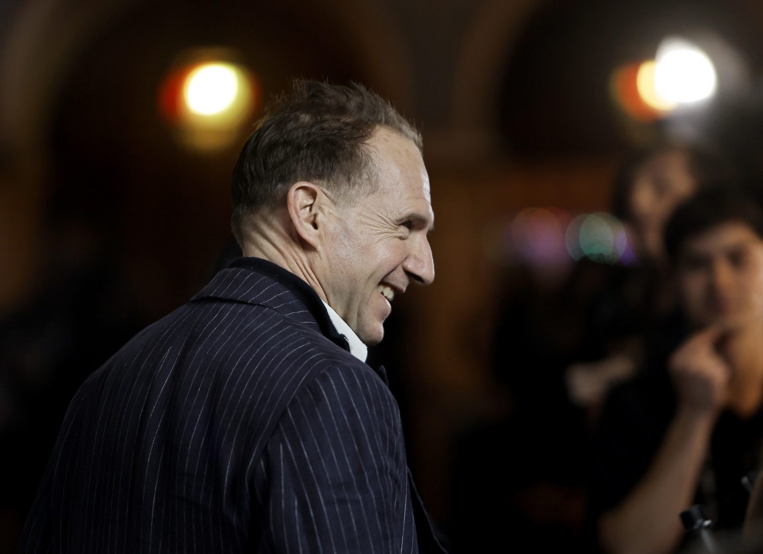 SANTA BARBARA, CALIFORNIA - FEBRUARY 06: Honoree Ralph Fiennes attends the Outstanding Performer of the Year Award ceremony during the 40th Santa Barbara International Film Festival at Arlington Theatre on February 06, 2025 in Santa Barbara, California. (Photo by Tibrina Hobson/Getty Images for Santa Barbara International Film Festival)